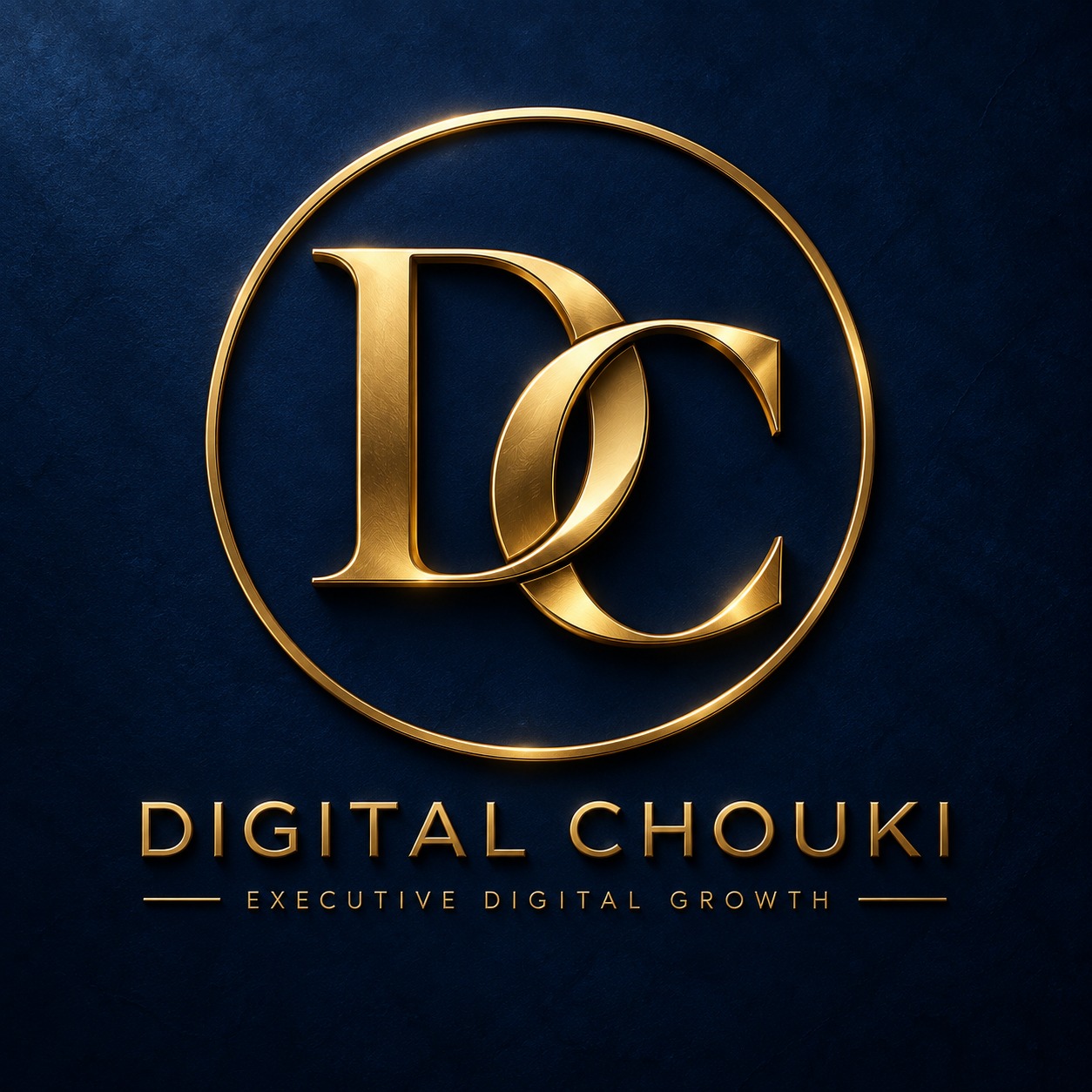 Digital Chouki gold DC monogram